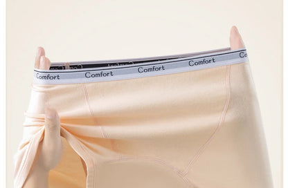 1pcs Cotton Women's Menstrual Panties Physiological Pants Leak Proof Underwear Ladies Period Panty High Waist Safety Briefs.