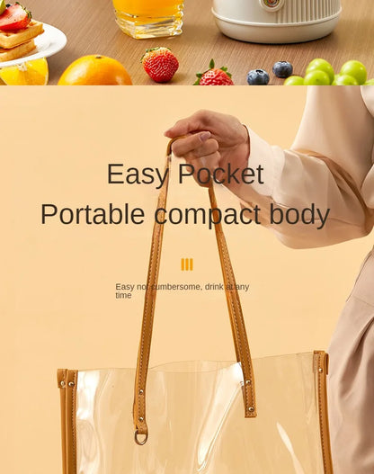 Rechargeable Electric Citrus Juicer Orange Juice Machine Extra Large Caliber Residue Separation