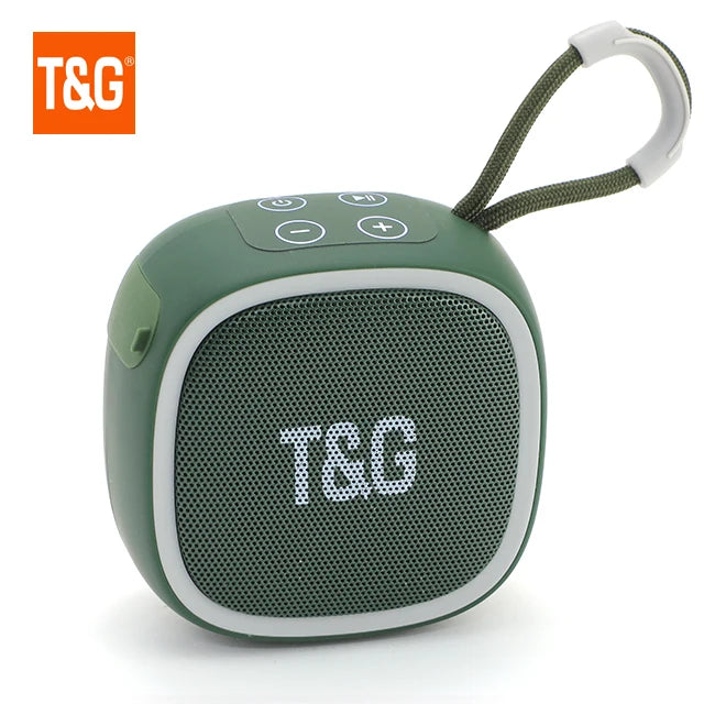 Bluetooth Speaker TG659 Mini Portable Wireless Powerful Speakers TWS BT 5.3 Sound Box HIFI Loudspeaker Supports TF Card Radio