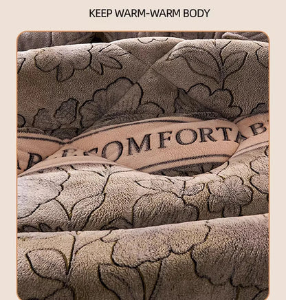 Lamb fleece  - et winter super warm quilt autumn spring bedding milk fleece comforter 5kg thickened dormitory single double.