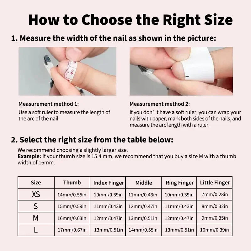 Jirai Japanese Spice Girls Handmade Press On Nails Y2K Black White Long Tip Nail Art 3D Butterfly Star Crown Cool Fake Nails.