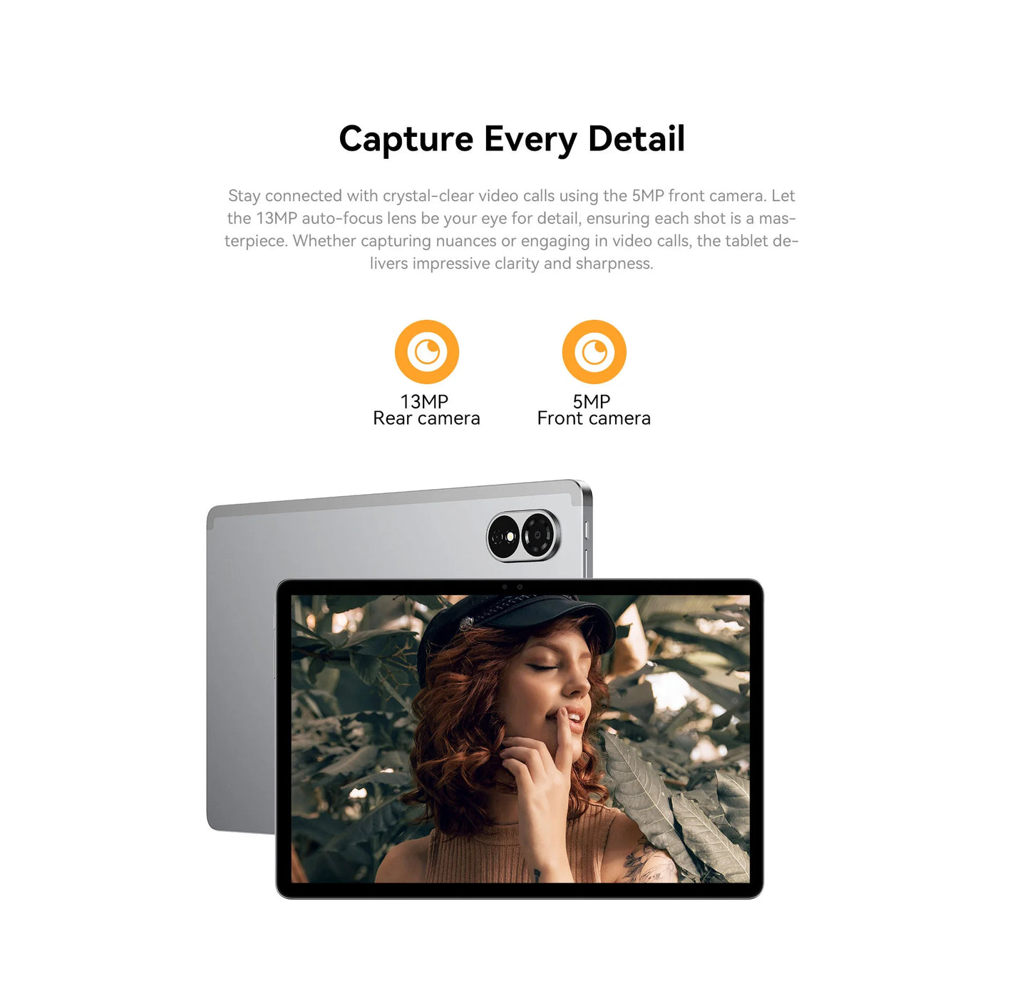 ALLDOCUBE iPlay60 Lite Tablet 10.95" 60Hz Display Unisoc T606 12GB(4GB+8GB Virtual)RAM 128GB ROM 4G LTE 8000mAh Android 14