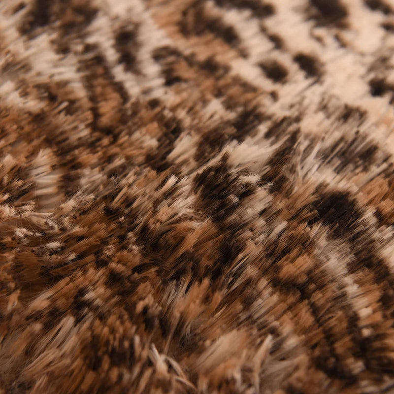 3Pcs Super Shaggy Coral Fleece Warm Cozy Princess Bedding Set Mink Velvet Duvet Cover Set Bed Comforter Cover Blanket Pillowcase.