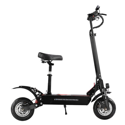 BOYUEDA Q7 PRO Adult EScooter 1600W*2 Dual Motor Foldable City E-Scooter 52V19AH 10” Tire Off-Road Electric Scooter.