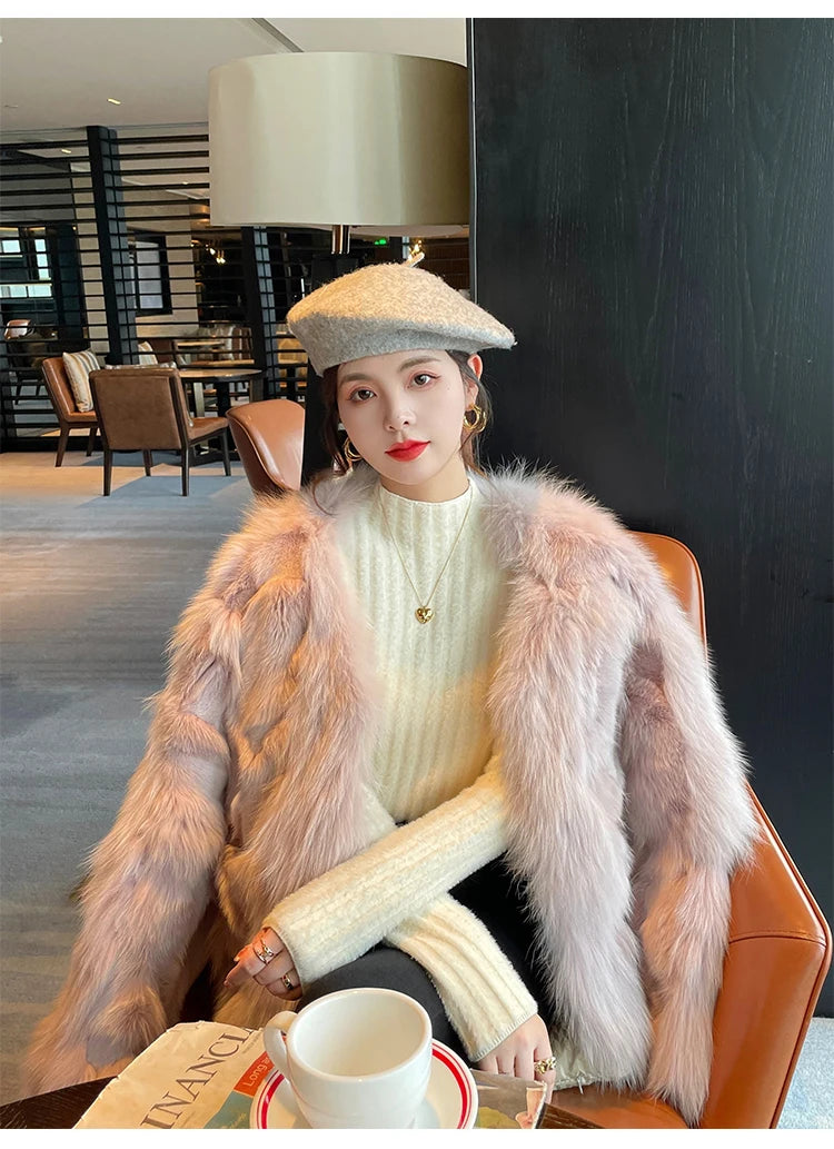 2025 gestrickte Pullover Dicke Warme Rollkragenpullover Frauen Tops Gefüttert Pullover Herbst Winter Streetwear Jersey Strickwaren Jumper.