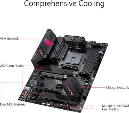 ASUS B550 Motherboard ROG STRIX B550-F GAMING Motherboard Socket AM4 DDR4 128GB support Ryzen 5 5600 Ryzen 7 5700 cpu.