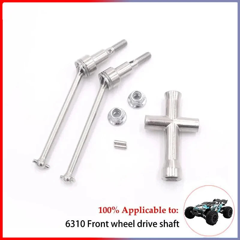 16101PRO 16102PRO RC Car Brushless Metal Upgrade Parts SCY 16101 16102 16103 16201 Accessories  Brushless Motor Gear Drive Shaft