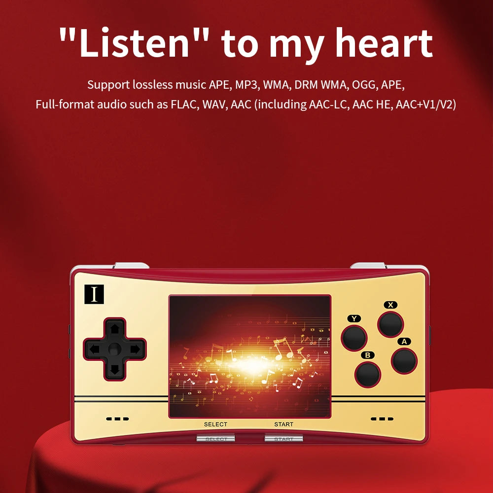 ANBERNIC RG300X Retro Portable Game Console 3.0” IPS Screen Video Game Player Support HD Out Built 5000 Classic Games Kids Gift.