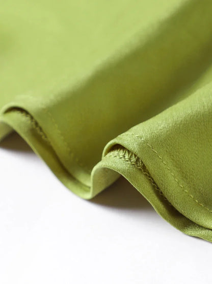 Band hängenden Hals lange Kleider schräg Schulter schnüren rücken frei seidig Satin Temperament Slim Fit Neck holder Frau Fischschwanz Kleid