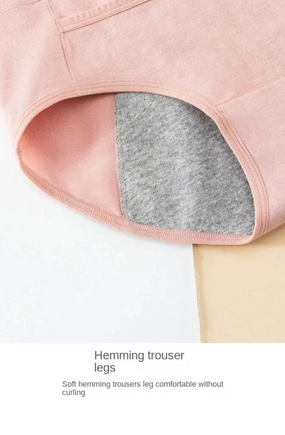 3PCS Cotton Menstrual Panties Leak Proof Breathable Cartoon cat Panties Woman Women Girls Physiological Pants Women's Intimates.