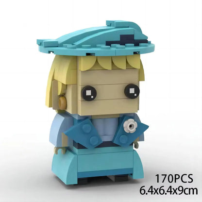 MOC Magic Movie Anime Game Action Figures Building Assembly Model Puzzle Children's Toy DIY Birthday Gift Tabletop Ornament.