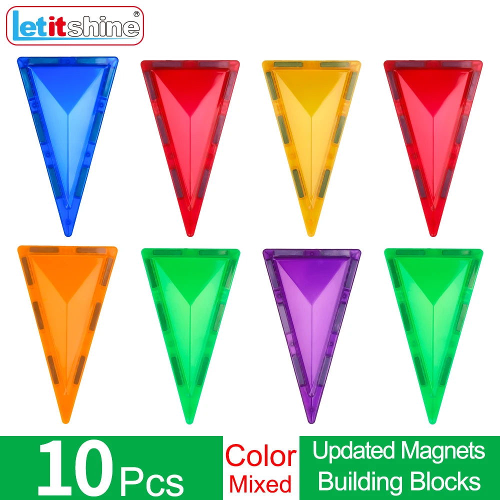 Montessori Magnetic Toys Education Stem Developmental Building Blocks Magnet Tiles Construction Bricks Kids Baby Boy Puzzle Game