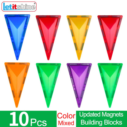 Montessori Magnetic Toys Education Stem Developmental Building Blocks Magnet Tiles Construction Bricks Kids Baby Boy Puzzle Game