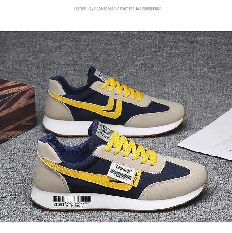 Männer Kausalen Licht Mode Turnschuhe Mann Herbst Neue Spitze-up Wohnungen Im Freien Mesh Atmungsaktive Casual Schuhe Zapatillas De hombre.