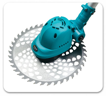 G perfil 10 Zoll bürstenloser elektrischer Rasenmäher, faltbarer Schneider, kabelloses Garten-Gras-Schneid-Trimmer-Werkzeug für Makita 18 V Akku-Pin