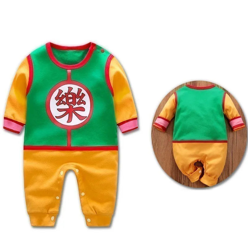 Baby Sommer kurz ärmel ige Baumwolle Anime Overall Jungen Mädchen Rollenspiel Kostüme Baby Kurzarm Body suits Kinder Stram pler