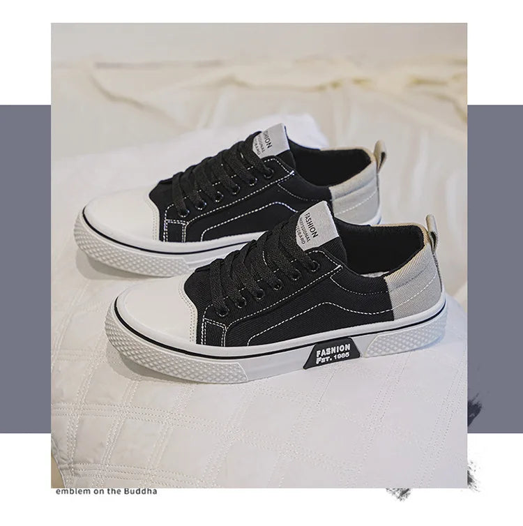 Atmungsaktive Herren-Skateschuhe aus Segeltuch mit weicher Sohle, lässige Turnschuhe, trendige, vielseitige, leichte, rutschfeste Slip-On-Sportschuhe, Größe 37–48.