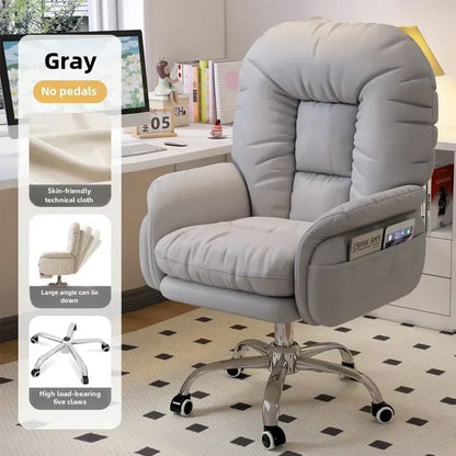 Heimcomputerstuhl, bequem, sitzend, Arbeitszimmer, Büro, Schlafsaal, Schlafzimmer, faules drehbares Sofa