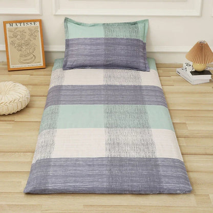 WASART Fully enclosed with zipper mattress protector cover geometric printed baby couple single double bed sheet protection pad.