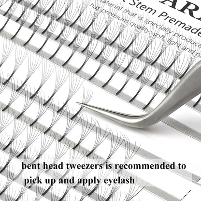 NAGARAKU Makeup Eyelashes 2pcs set N-01 N-02  Eyelashes Tweezers NH-12 NH-15  Accurate Lashes ST-12 ST-15  Pincet Stainless.