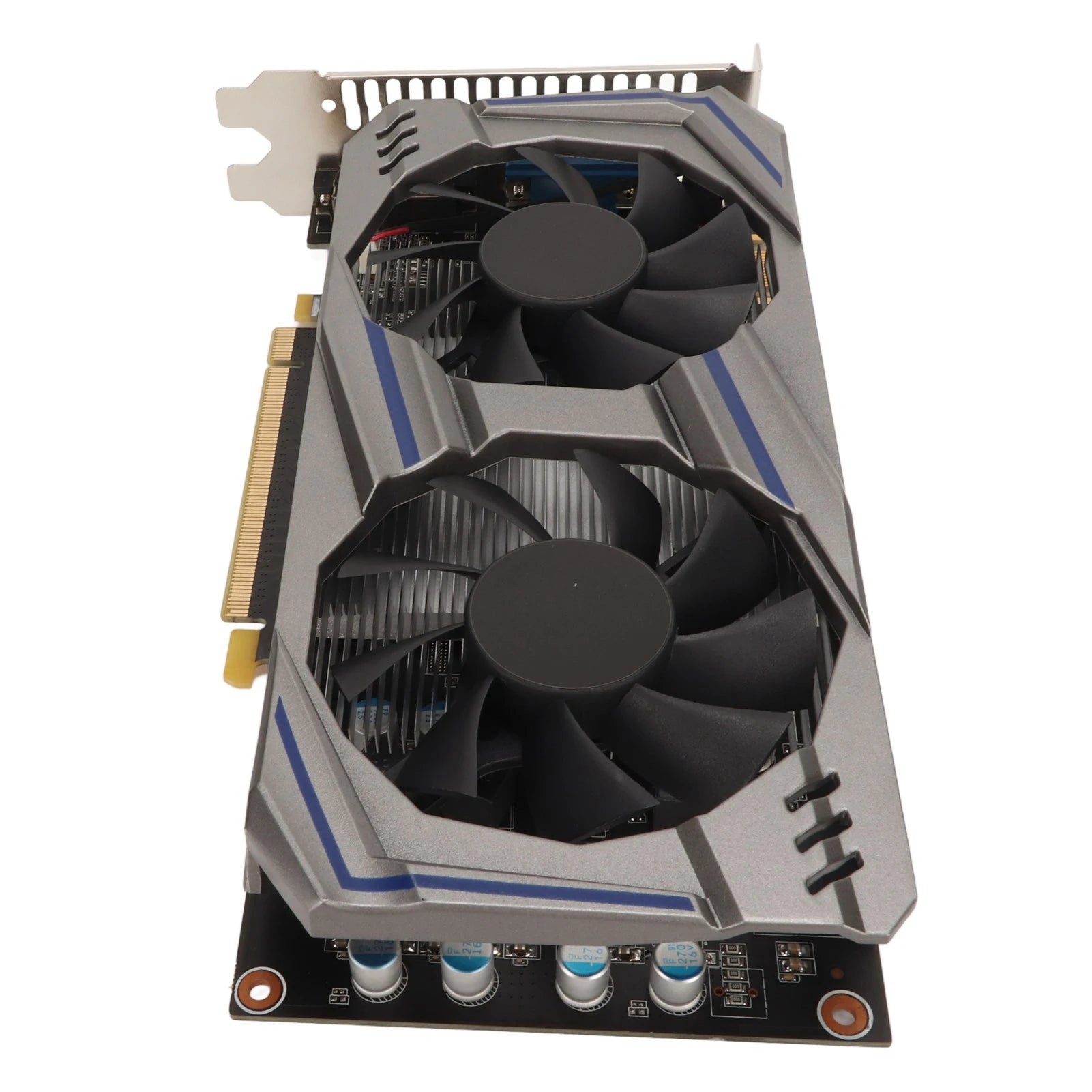 Graphics Card 128BIT GDDR5 PCI Express2.0 Double Fan Desktop PC Computer Discrete Gaming Graphics Card Double Fan Graphics Card.