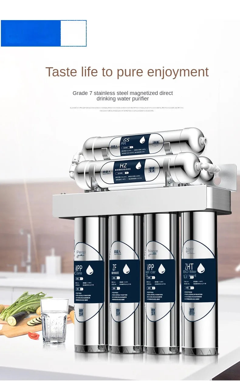 Stainless Steel Kitchen Direct Purifier Tap Water Faucet Filter Ultrafiltration Magnetized Water Machine Filtro De Agua.