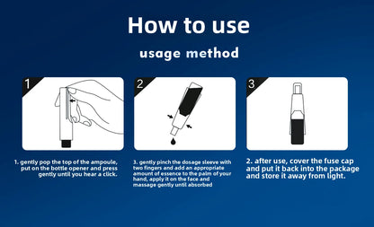 Hyaluronic Acid Serum Anti-Aging Moisturizing Shrink Pores Hydrating Whitening Essence For Microneedle Instruments Skin Care.