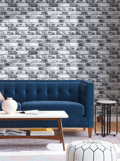 10pcs 3D Brick Wall Stickers Self-adhesive Faux Brick Wall Panels, Matt, Waterproof, 30 x 30cm, Living Room Bedroom Wall Decor