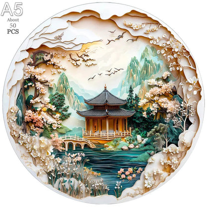 Unique Wooden Animal Jigsaw Puzzles Colorful Rabbit Cat Dog 3D Puzzle Gift Interactive Toy for Adults Kids Educational Jigsaws