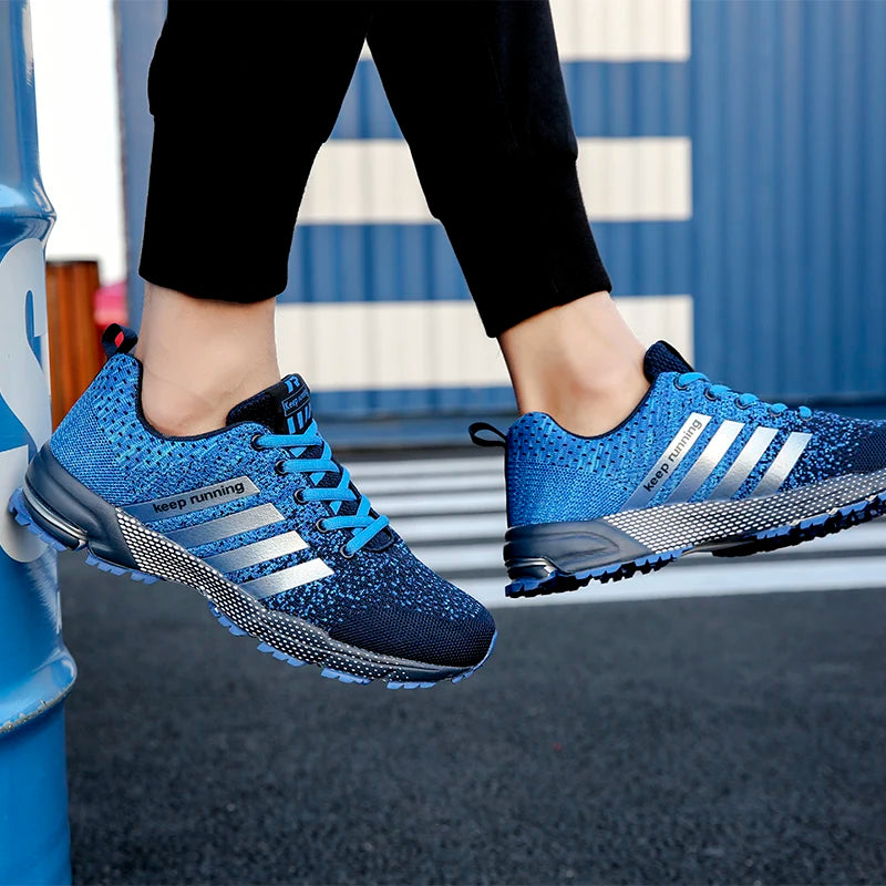 New large size men's casual sneakers Fashion easily breathable men's sneakers Comfortable running men's shoes.