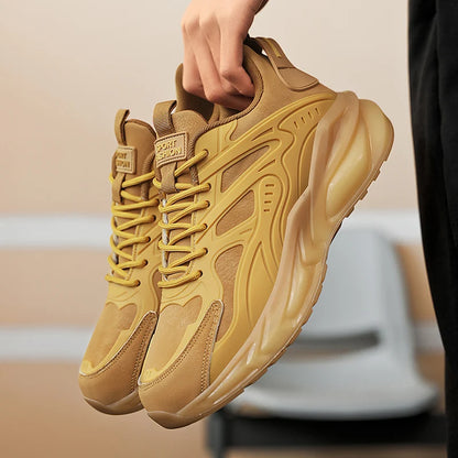 YRZL Herren-Turnschuhe, lässig, Sport, atmungsaktiv, Laufschuhe, bequemes Gehen, leichter Mesh-Schuh, Outdoor, rutschfest, Tennis-Mann.