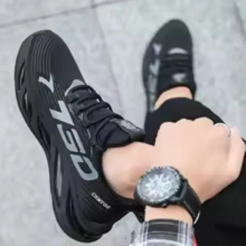 2025 Men's Sports and Leisure Shoes Training Tennis Shoes Casual Casual Shoes Fashionable and Versatile Sports Shoes Breathable.