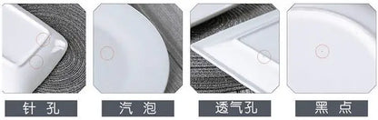 French Irregular Pearl Ceramic Plate Bead Bead Ceramic Plate Ceramic Bowl  Cup Dessert.