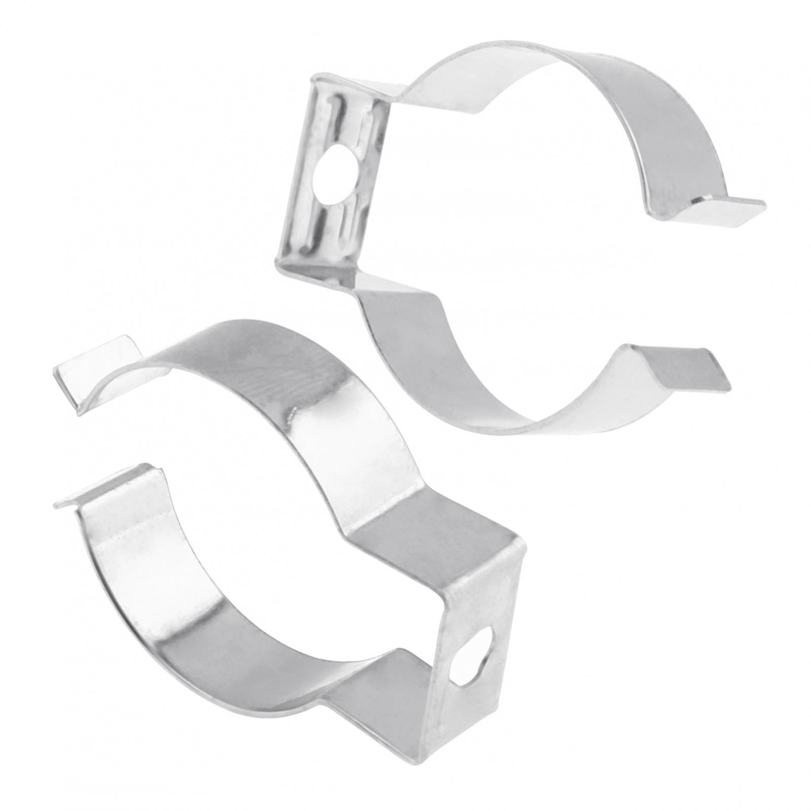 50pcs T8 U Clips Holder Bracket for LED Light Bulbs Fluorescent Tube Pipe Clamps Factory Fluorescent Lamps.