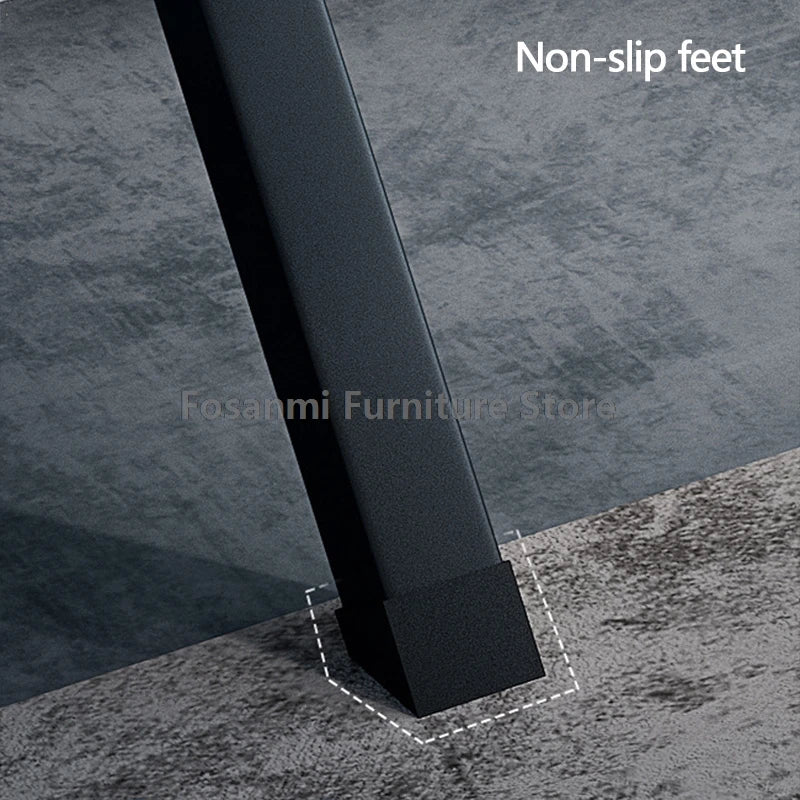 Ergonomischer Gaming-Schreibtisch aus Premium-Kohlefaser, stabile K-Typ-Stahlfüße, Heim-Zimmer-Schreibtisch, Gamer-Tisch, hochwertiger, stabiler Bürotisch