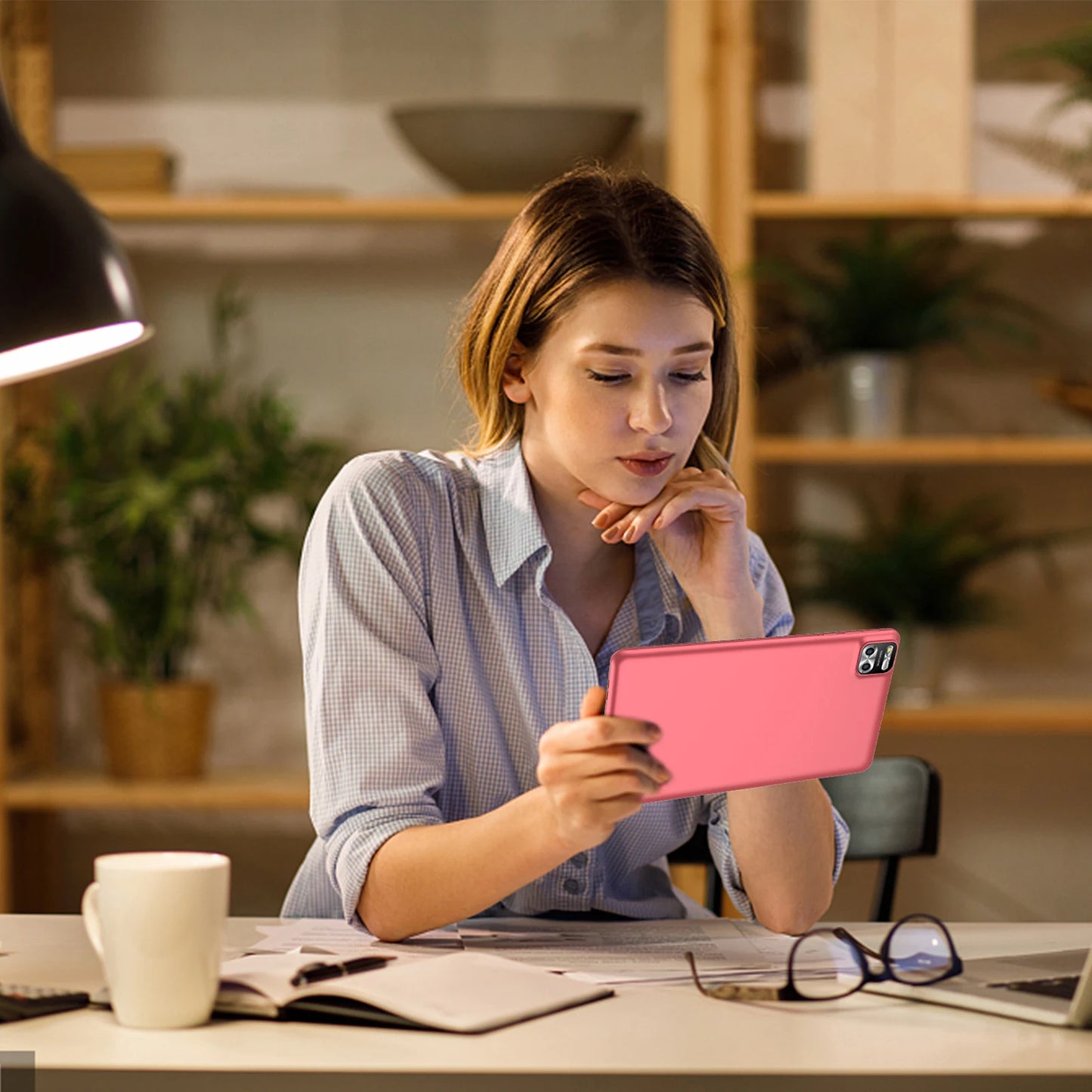 PRITOM 8 Inch Tablet Android 13, 8GB(4+4 Expand) RAM 64GB ROM,1TB Expand,1280x800 IPS Screen 5000MAH Battery,Dual Camera, WiFi.