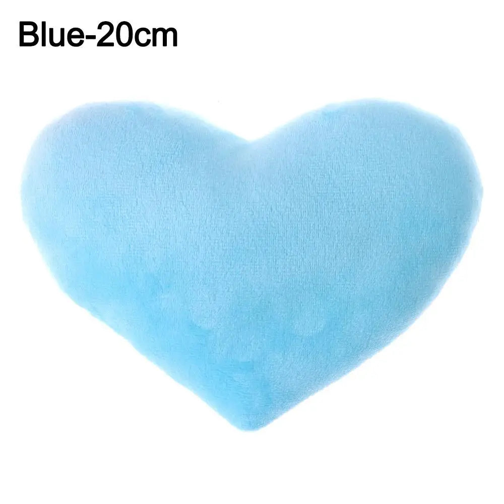 PP cotton Soft Pillow Comfortable Heart Plush Pillow Red Color Pink Color Stuffed Pillow Heart Shape Home Decorative.