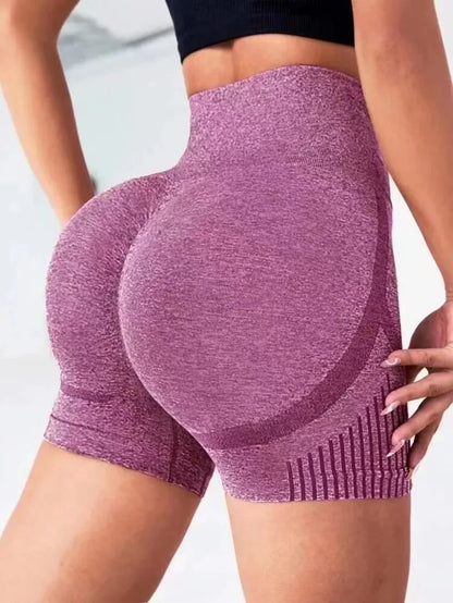 Women Yoga Shorts High Waist Workout Shorts Fitness Yoga Lift Butt Fitness Ladies Yoga Gym Running Short Pants Sportswear.