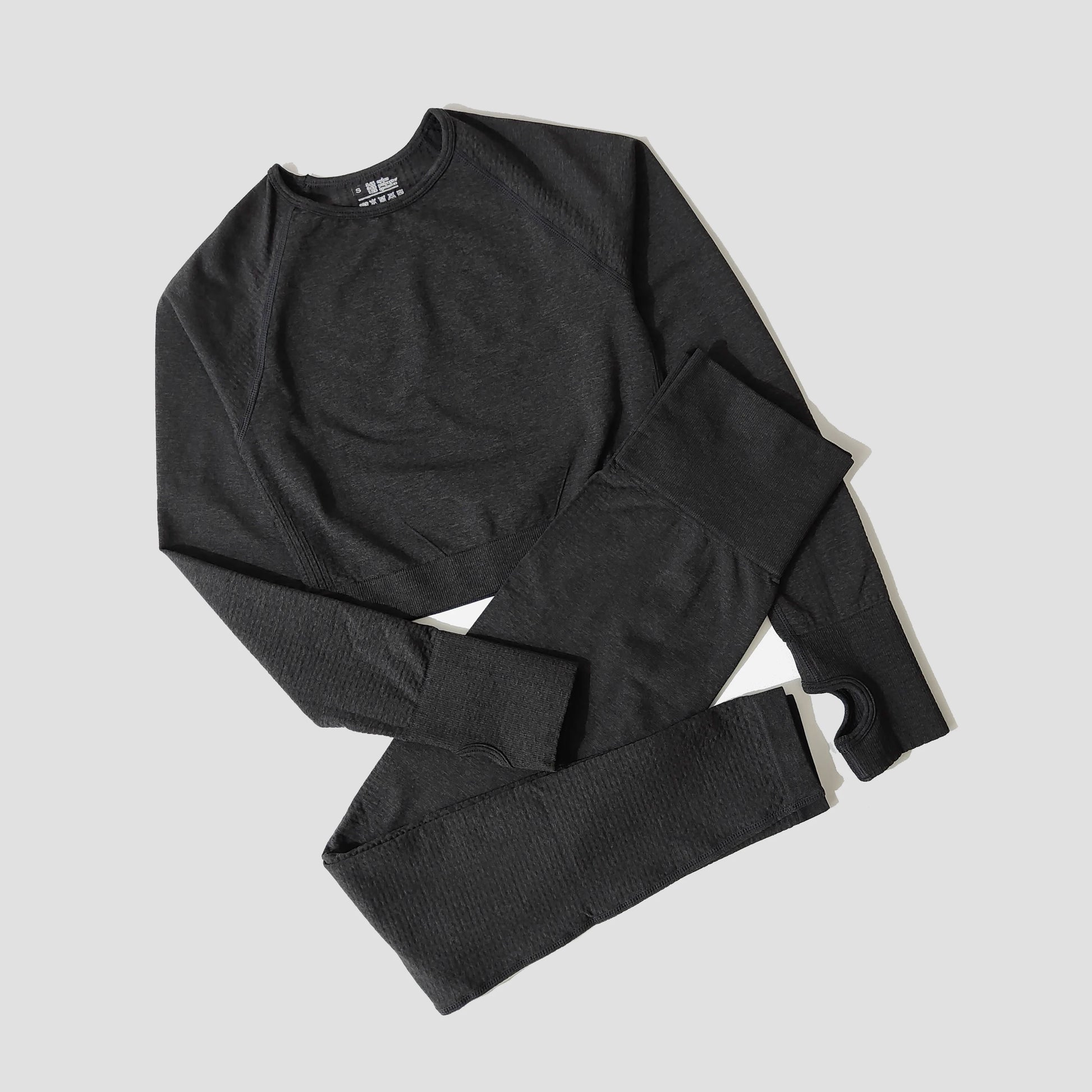 WAREBALL Women Seamless Yoga Set Gym Clothing Fitness High Waist Leggings Crop Top Shirts Sport Suits Workout Pants Active Wear.