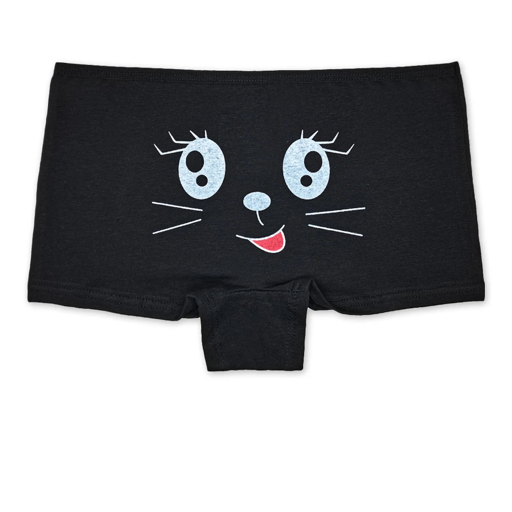 Panties cotton boxer women underwear Safety female panty print lingerie ladies girls intimate woman 5 Pcs/Lot.