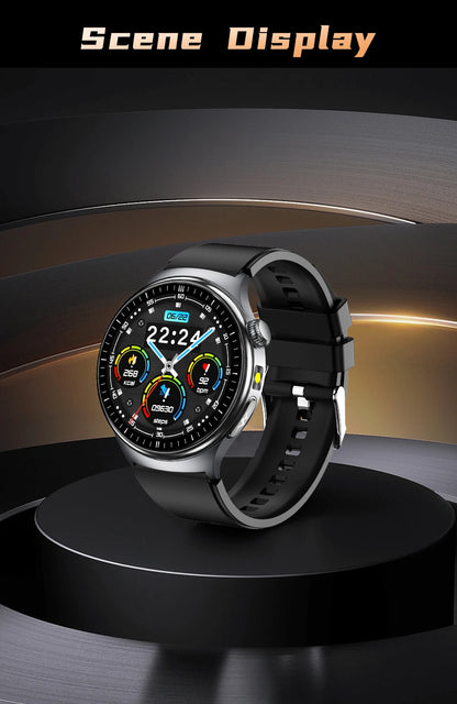 2026 New Smart Watch Men ECG+PPG Blood Lipids Uric Acid Blood Pressure Bluetooth Call 1.43'' Sapphire Smartwatch Remote Nursing