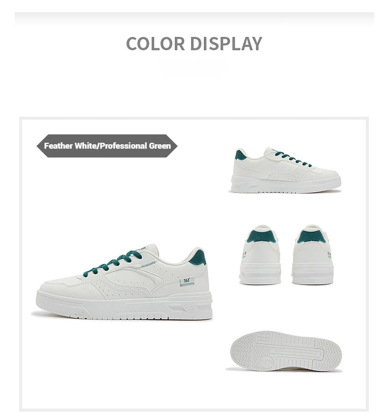 361 Degrees Men's Board Shoes Spring New Casual Versatile Thick Soled Leather Comfortable Trendy Durable Male Sneaker 672516615