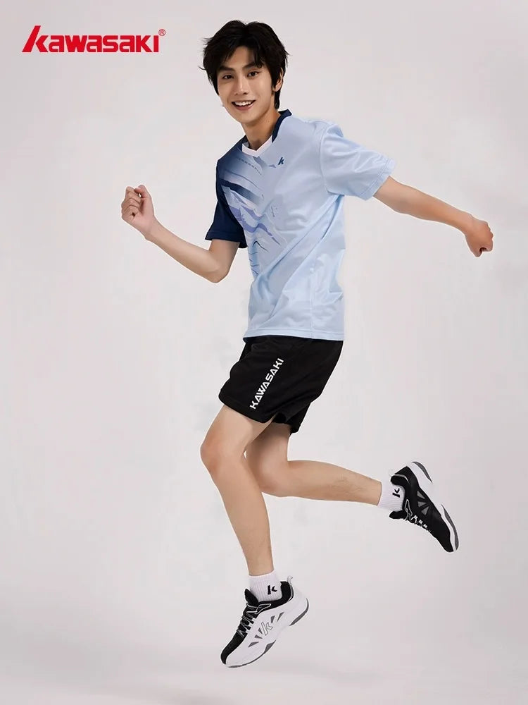 Kawasaki 2024 PANDA Badminton Shoes Professional Carbon Fiber Board Shock Absorption Men's Sneakers Women's Sports Shoes B3327.