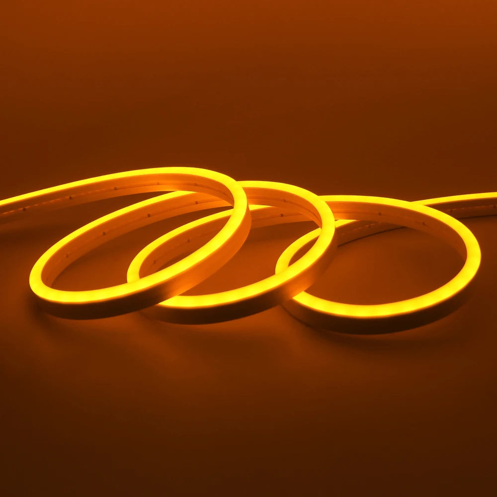 IP67 Waterproof DC 24V Neon Strip TV BackLight White/Blue/Pink/Yellow/Green Home Decor Silicon Tube LED Light 1M 5M 10M 20M.