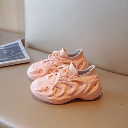 New Comfortable Lightweight Non-slip Running Shoes Kids Teenagers Boys Girls Sneakers.