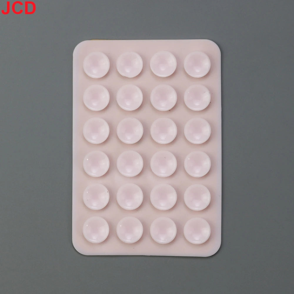 JCD 24 Square Thickened Silicone Suction Cup Suction Cups Mobile Phone Tablet Luggage Suction Cup Universal Charger Leather Case.