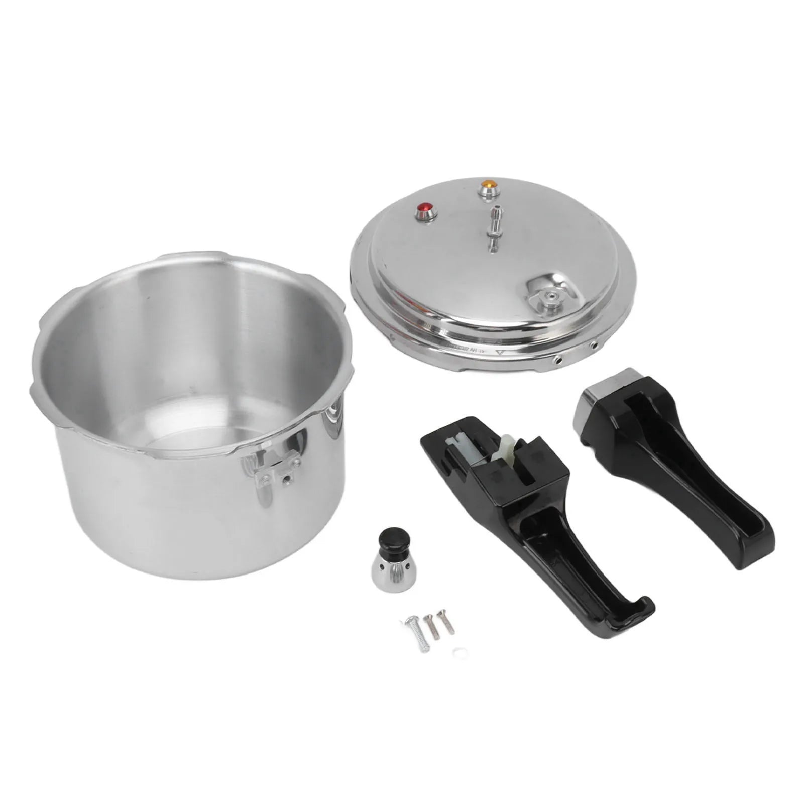Aluminium Alloy Mini Pressure Cooker 3 Liter Aluminium Alloy Pressure Cooker 18cm Bottom 3L Mini Pressure Cooker for Gas Stove.
