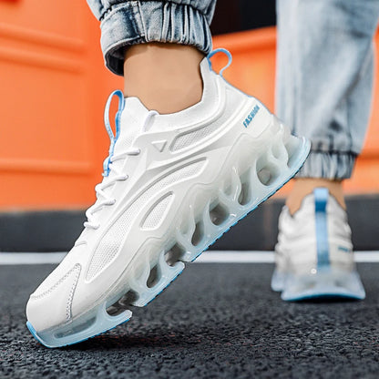 YRZL Mens Athletic Shoes 2025 Breathable Running Shoes Men Lightweight Sneakers Comfortable Walking Shoes Anti Slip Sports Shoes.