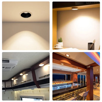 10 stücke ACDC 12 V 24 V G4 LED Lampe 2,2 W Runde Scheinwerfer Kein Flimmern Downlight Birne Boot Dunstabzugshaube Lichter Für Wohnzimmer.