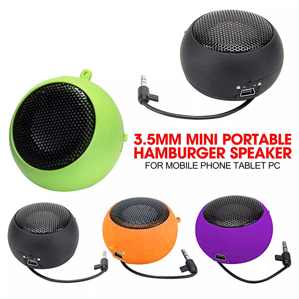 3.5mm Aux Mini Portable Speaker Travel Wired Loudspeaker Mini Sound Box Outdoor Sports HiFi 3D Surround Stereo Phone Speakers.